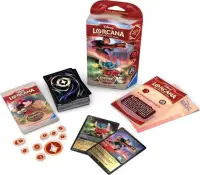 Disney Lorcana: Domäne von Dschafar - Rubin und Stahl Deck für 1 Person (Deutsch)